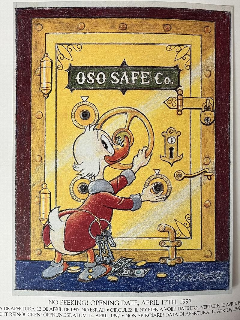 GRANDMOTHER PAPER #17 IF Edition Cardboard - CARL BARKS